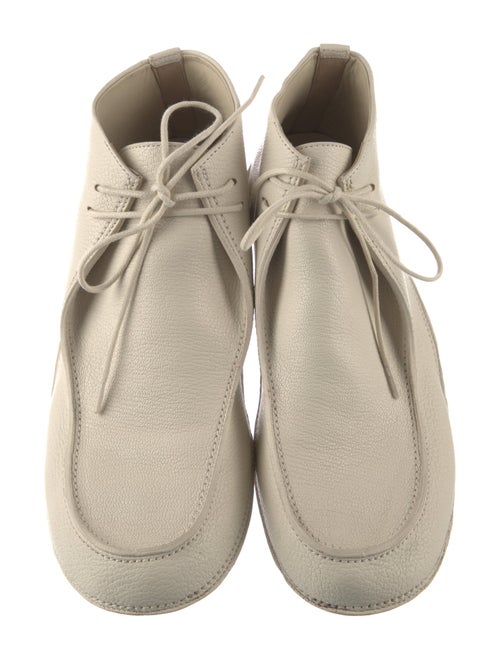 The Row Leather Lace-Up Boots