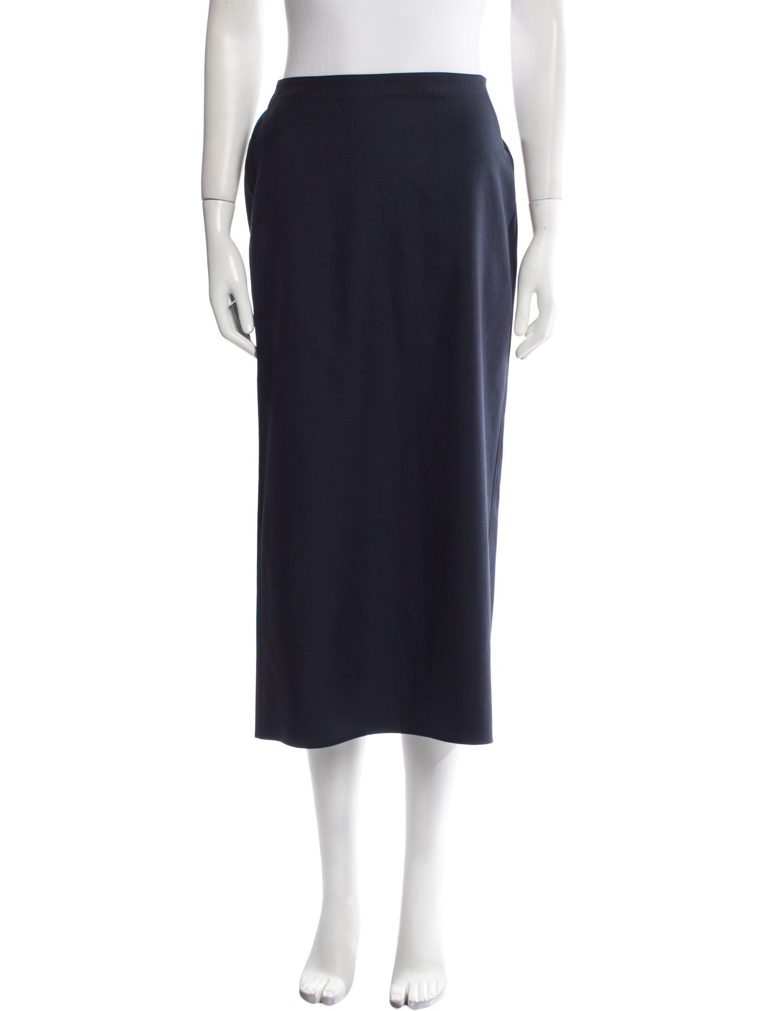 The Row Wool Midi Length Skirt