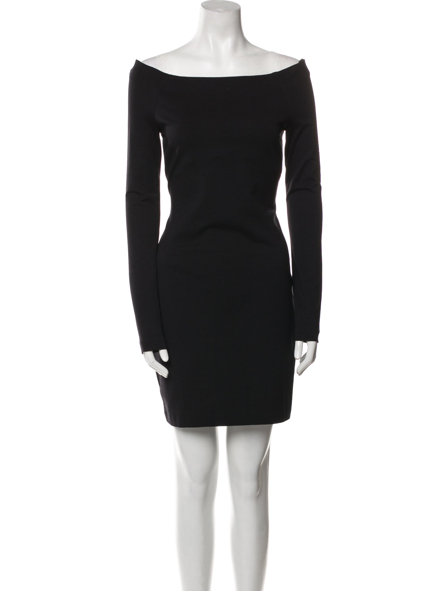 The Row Bateau Neckline Mini Dress