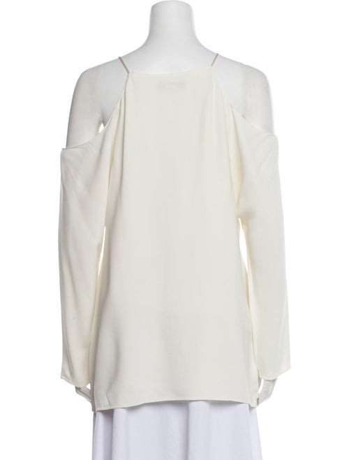 The Row Square Neckline Long Sleeve Tunic