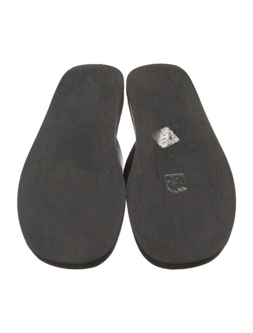 The Row Ginza Leather Slides