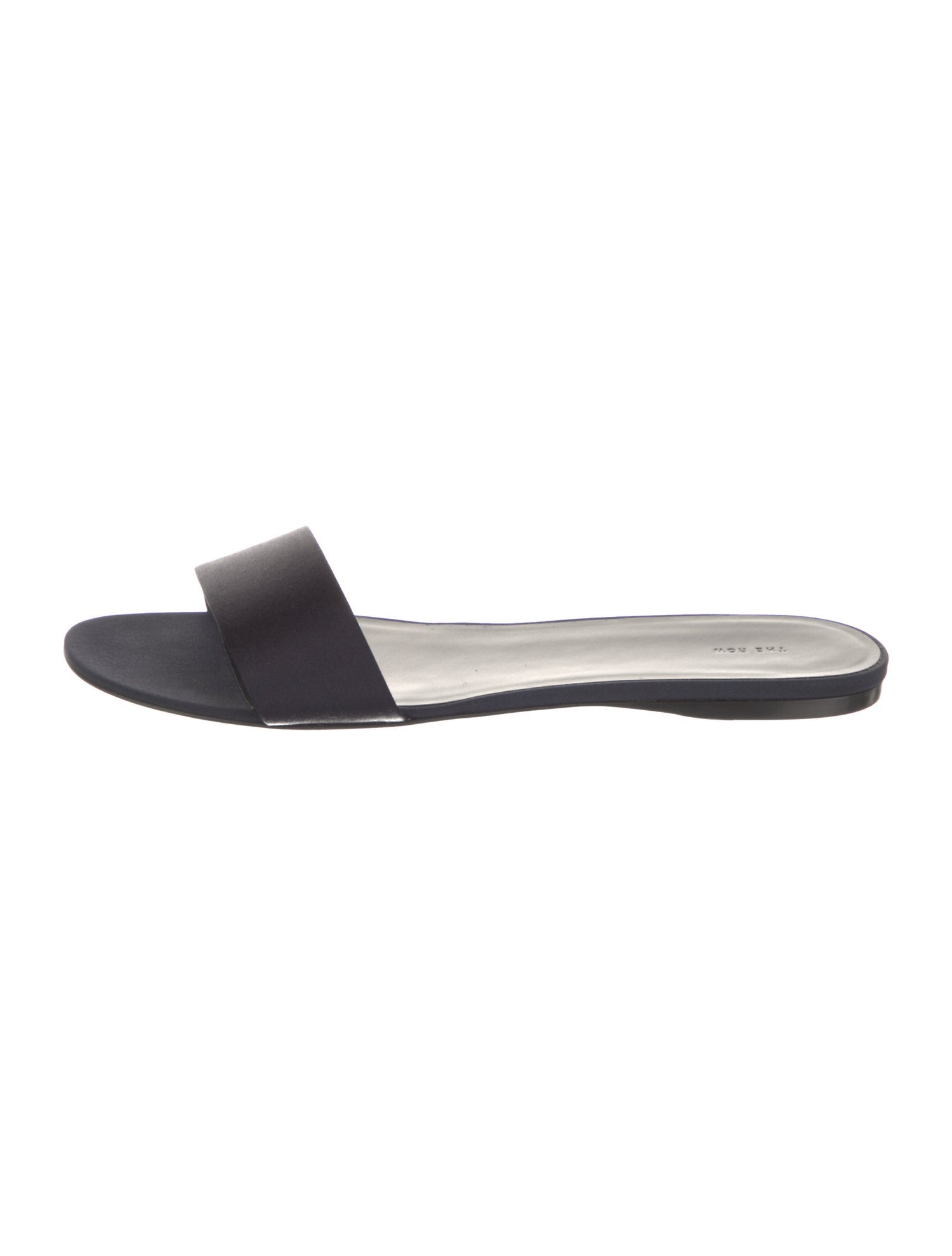 The Row Combo Satin Slides
