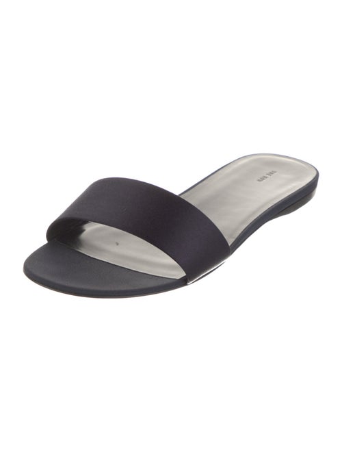 The Row Combo Satin Slides
