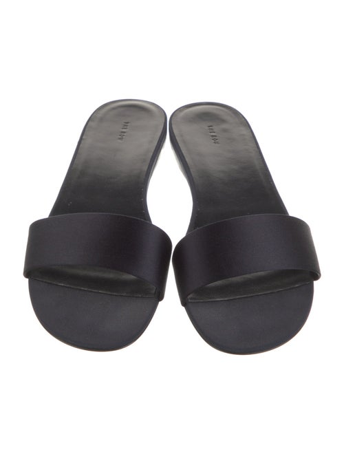 The Row Combo Satin Slides