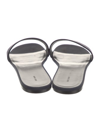 The Row Combo Satin Slides