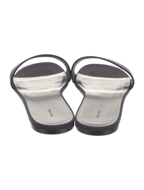 The Row Combo Satin Slides