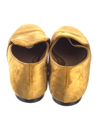 The Row Velvet Loafers
