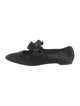 The Row Satin Mary Jane Flats