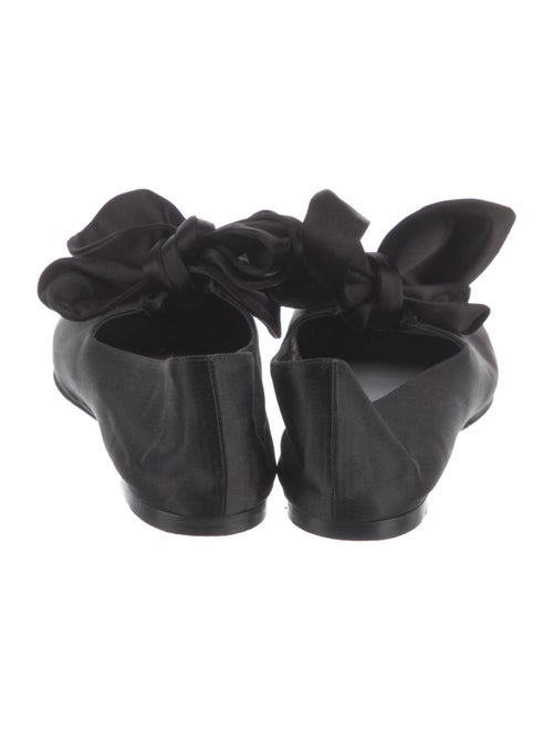 The Row Satin Mary Jane Flats