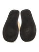 The Row Ginza Velvet Flip Flops