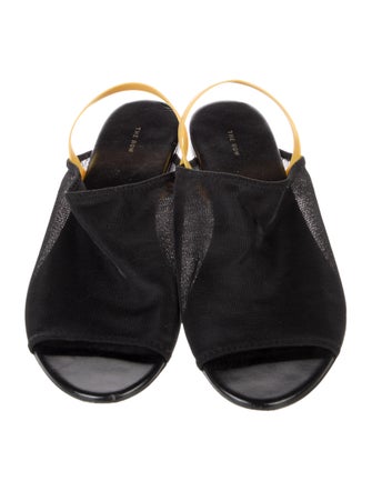 The Row Mesh Slingback Sandals