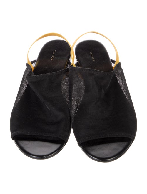 The Row Mesh Slingback Sandals