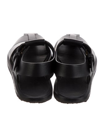 The Row Leather Slingback Sandals