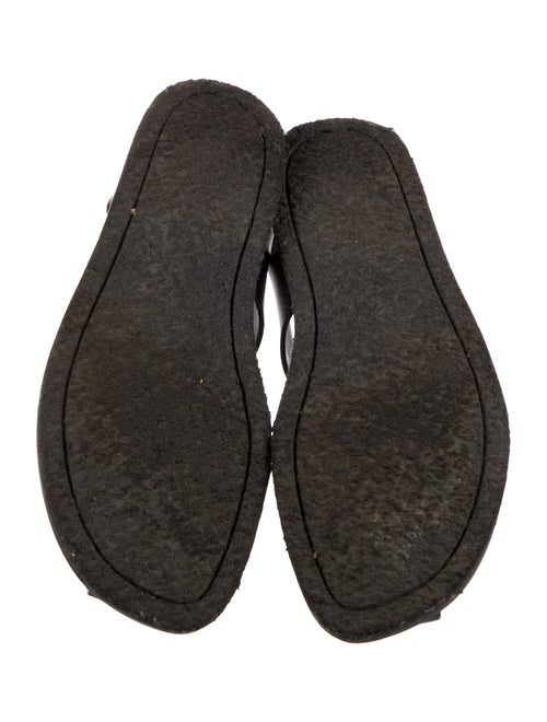 The Row Leather Slingback Sandals