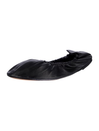 The Row Lambskin Ballet Flats