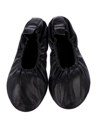 The Row Lambskin Ballet Flats