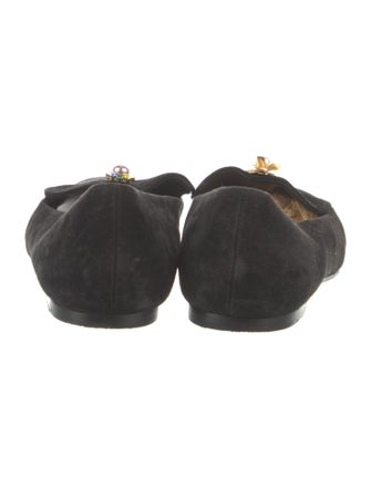 The Row Suede Loafers