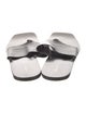 The Row Flip Flop Leather Slides