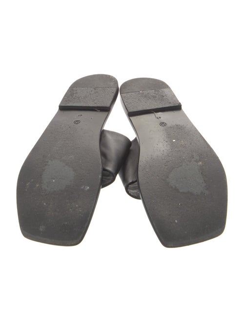 The Row Flip Flop Leather Slides