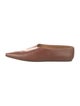 The Row Leather Ballet Flats
