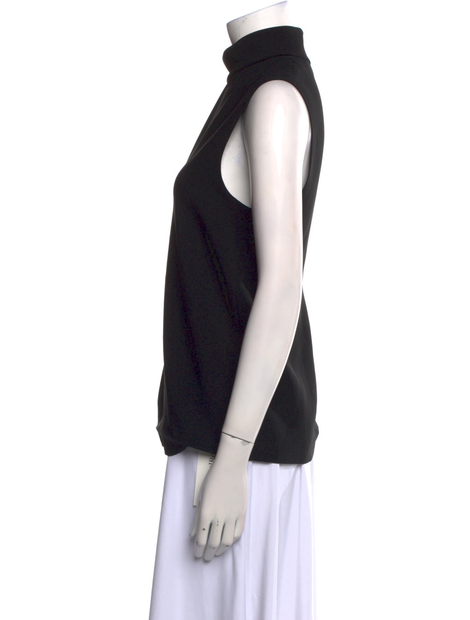 The Row Mock Neck Sleeveless Top