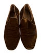 The Row Velvet Loafers