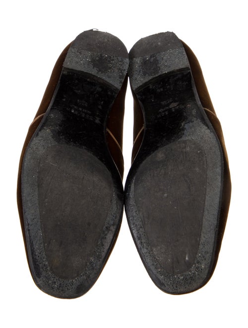 The Row Velvet Loafers