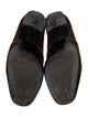 The Row Velvet Loafers