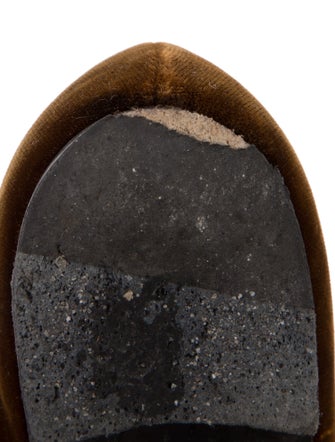 The Row Velvet Loafers