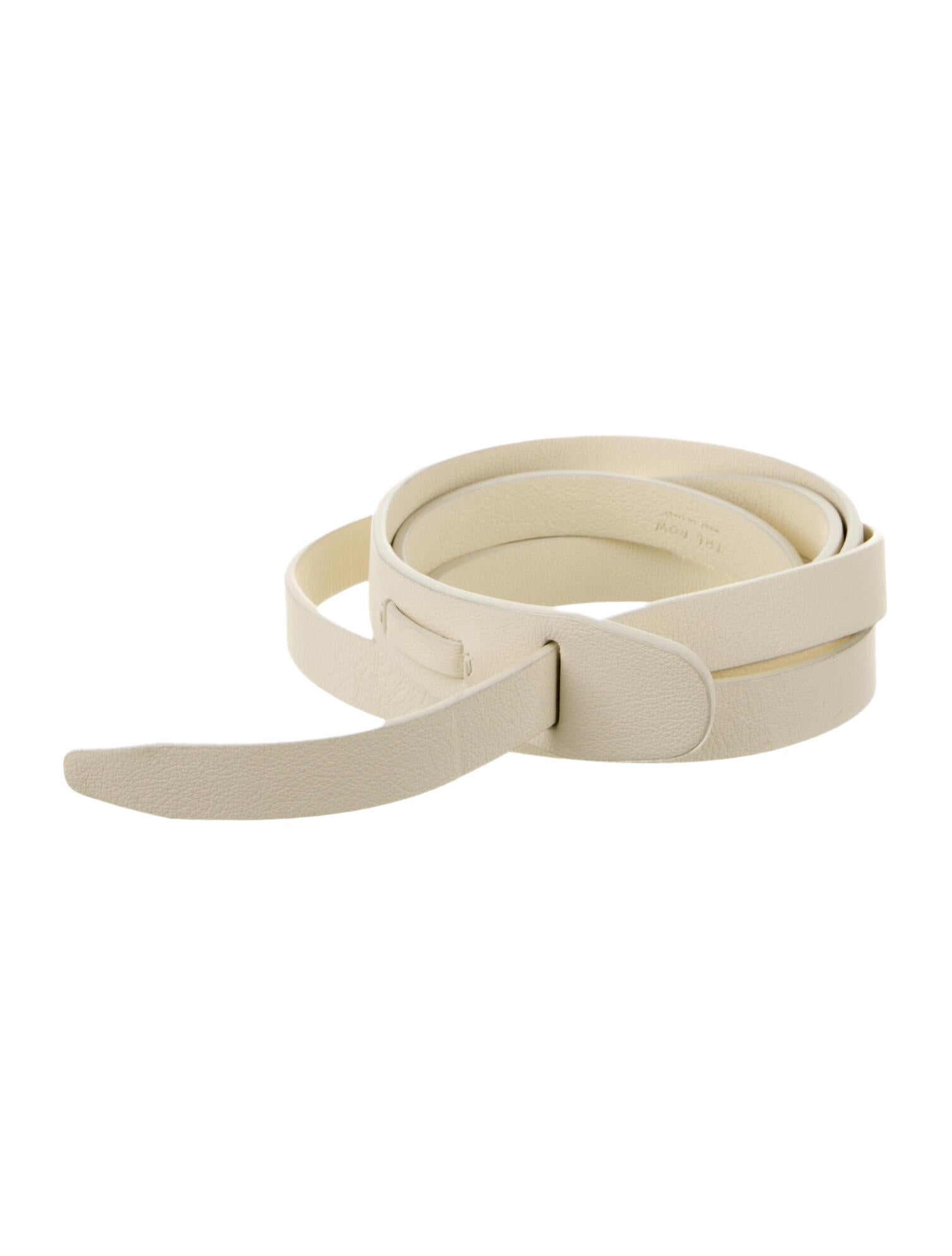 The Row Skinny Leather Waist Belt
