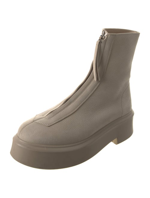 The Row Nubuck Lace-Up Boots