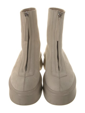 The Row Nubuck Lace-Up Boots