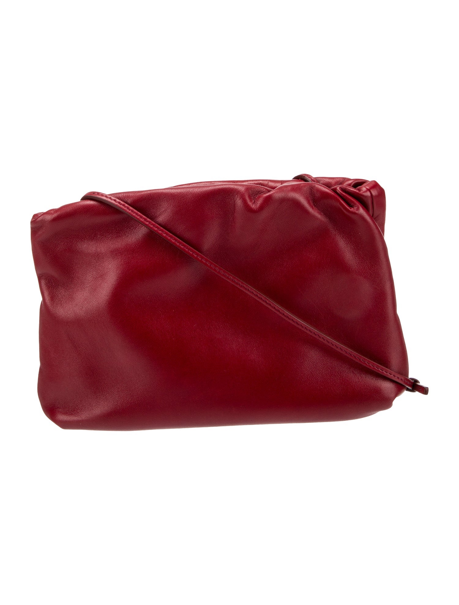 The Row Leather Bourse