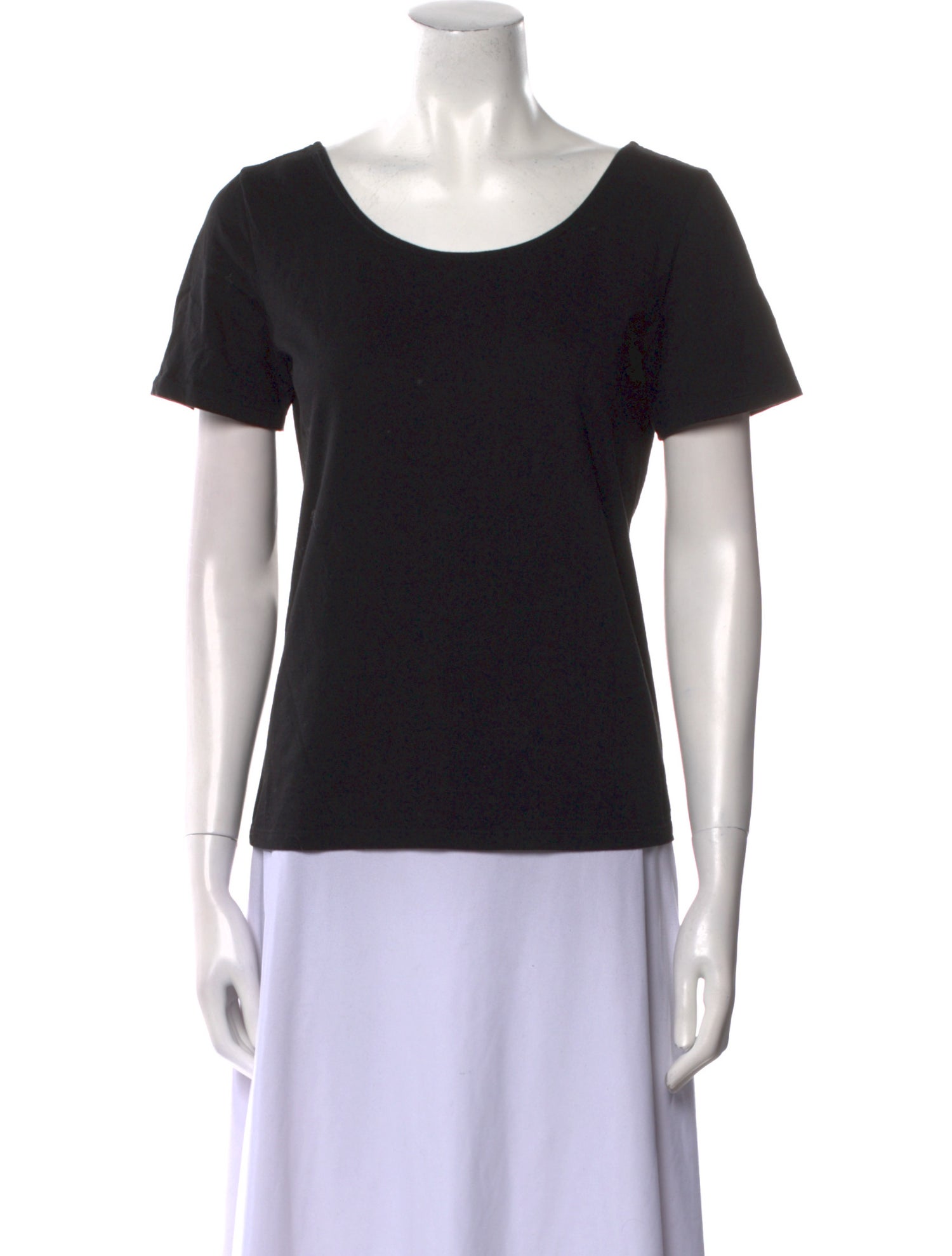 The Row Scoop Neck Short Sleeve T-Shirt