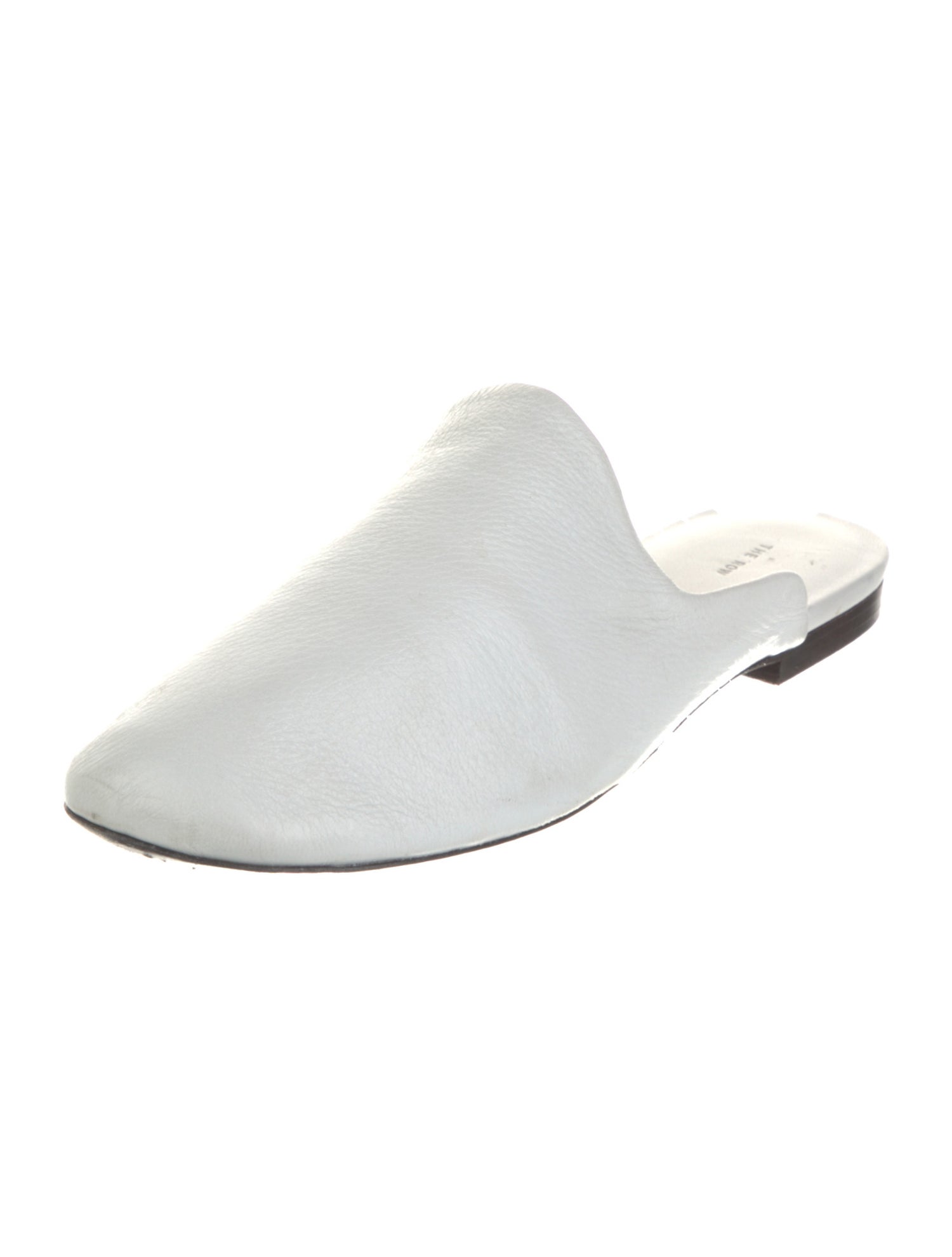 The Row Leather Mules
