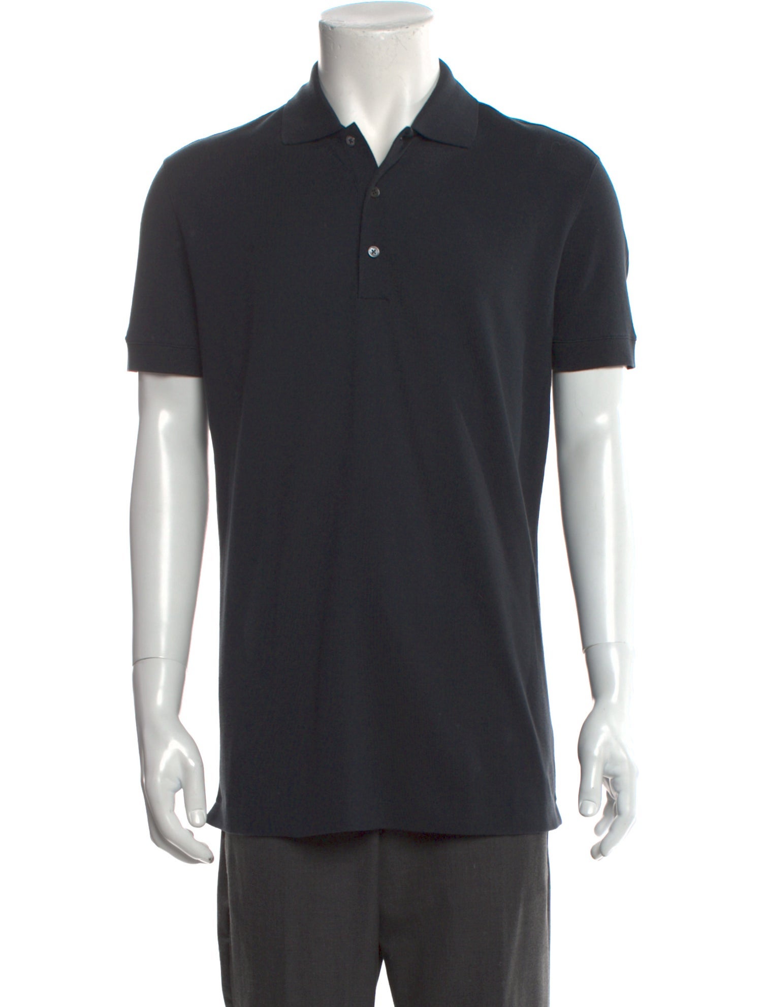 The Row Collar Short Sleeve Polo Shirt