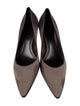 The Row Satin Pumps