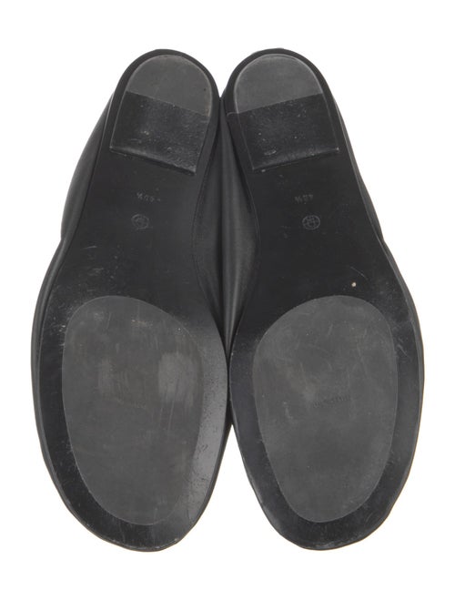 The Row Ozzy Leather Ballet Flats