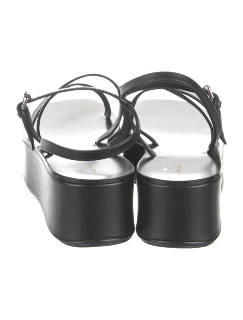 The Row Leather Slingback Sandals