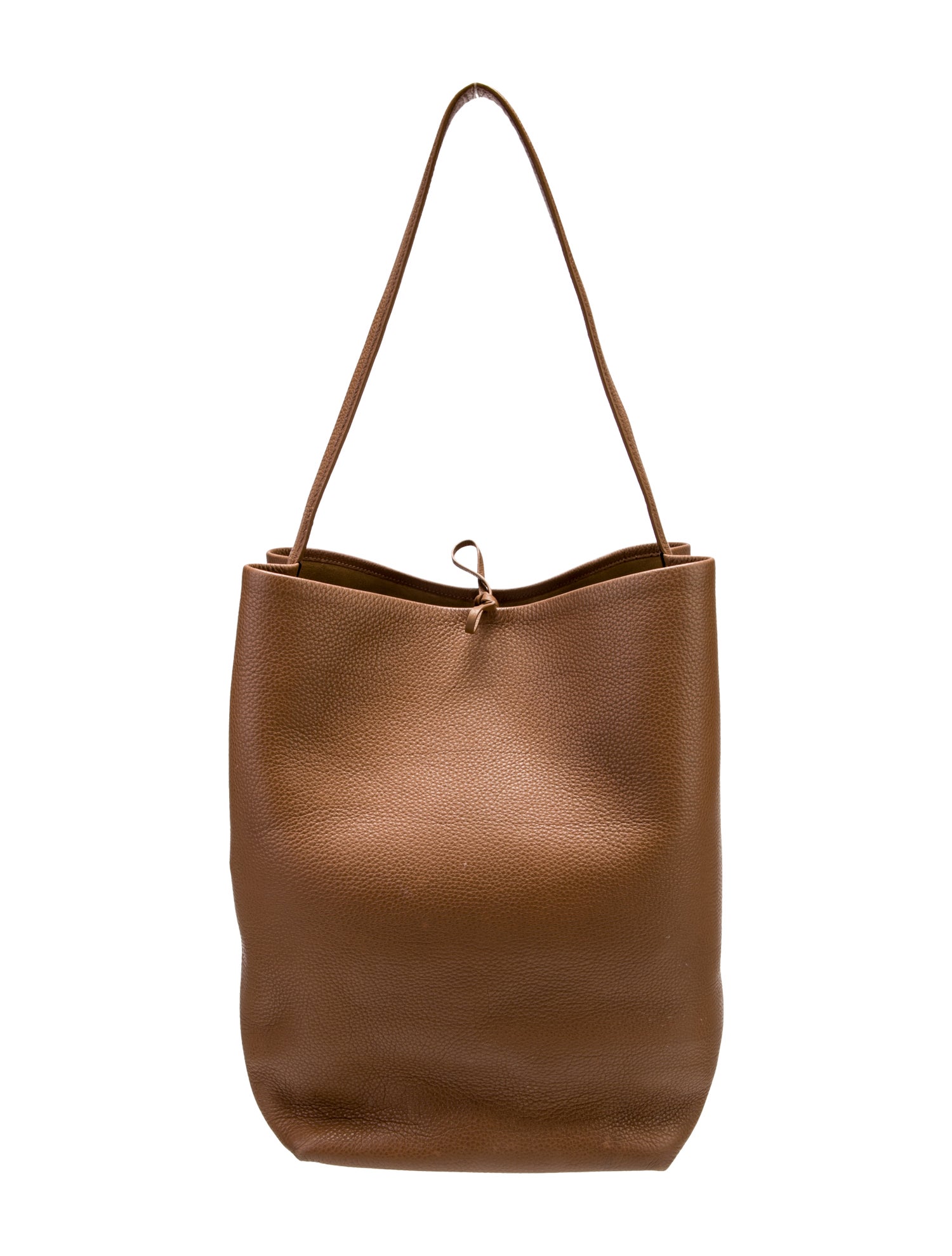 The Row Leather Large N/S Park Tote