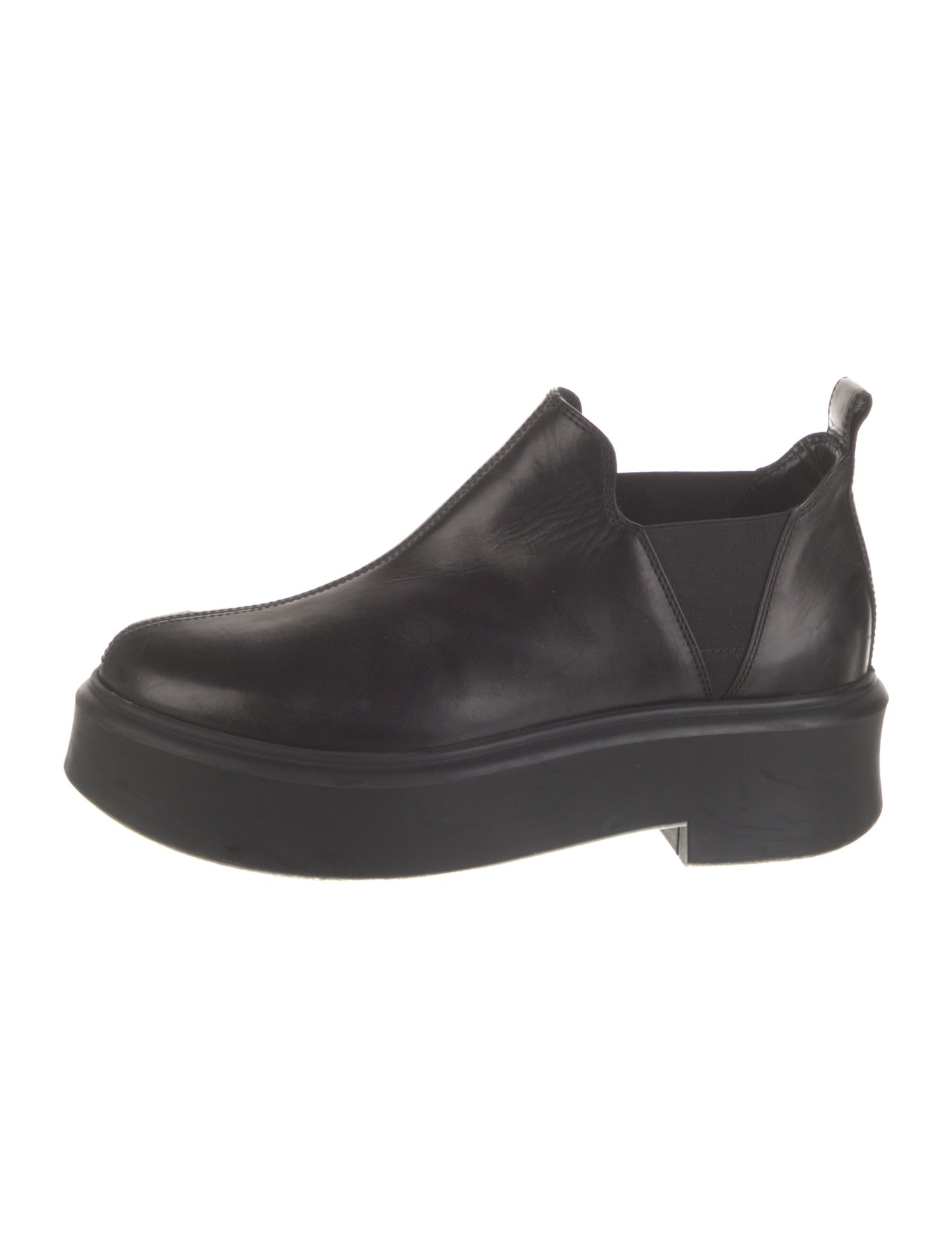 The Row Robin Leather Chelsea Boots