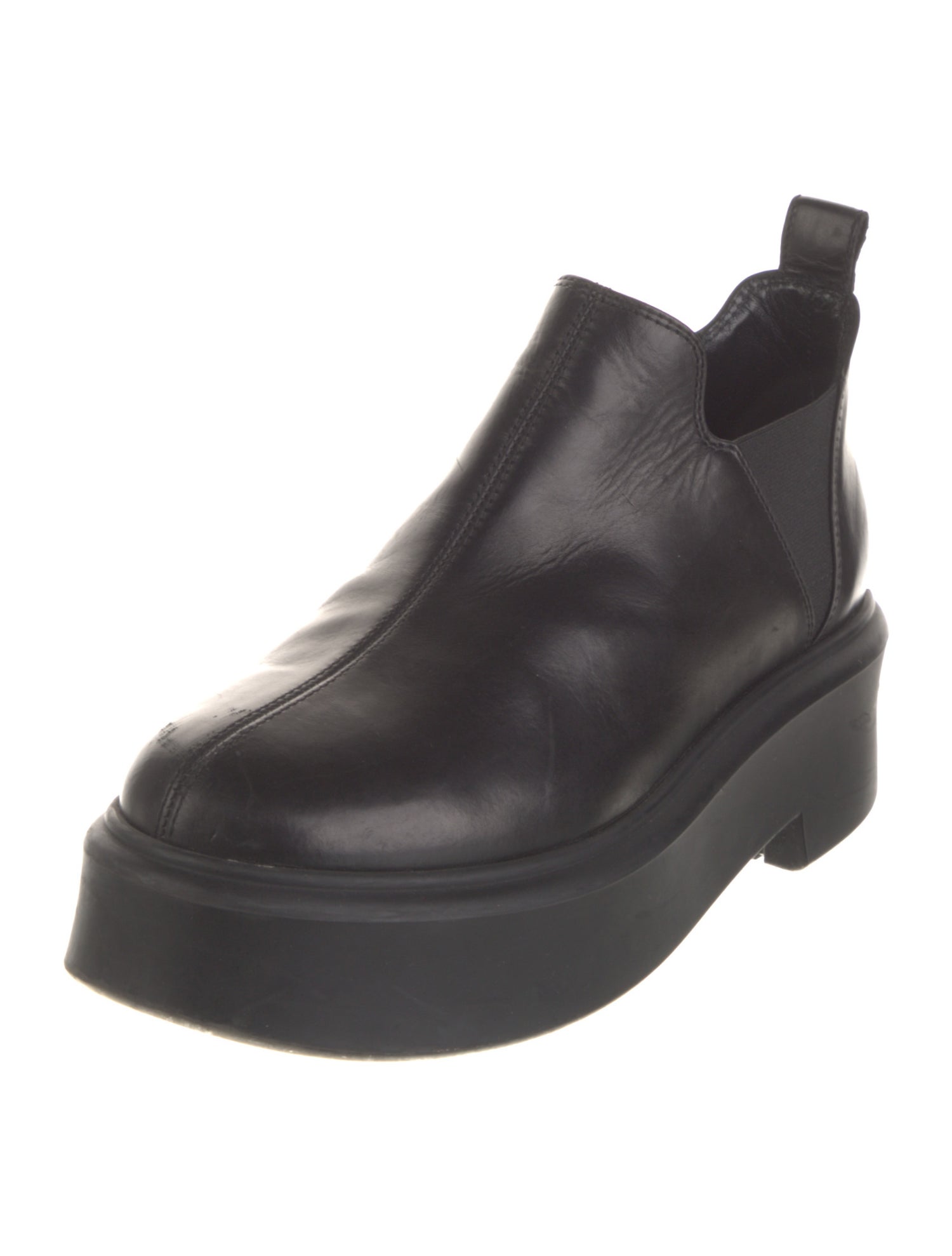 The Row Robin Leather Chelsea Boots