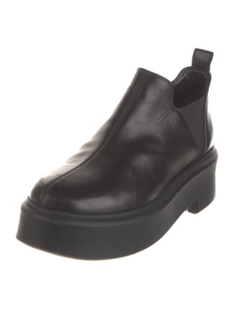 The Row Robin Leather Chelsea Boots