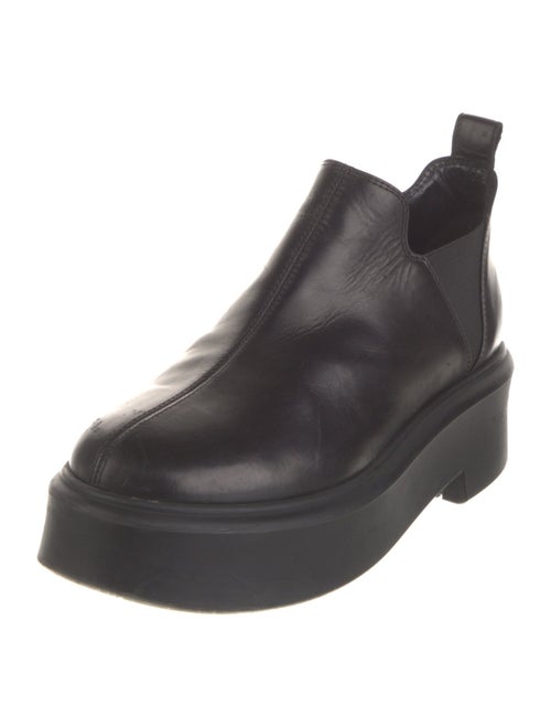 The Row Robin Leather Chelsea Boots