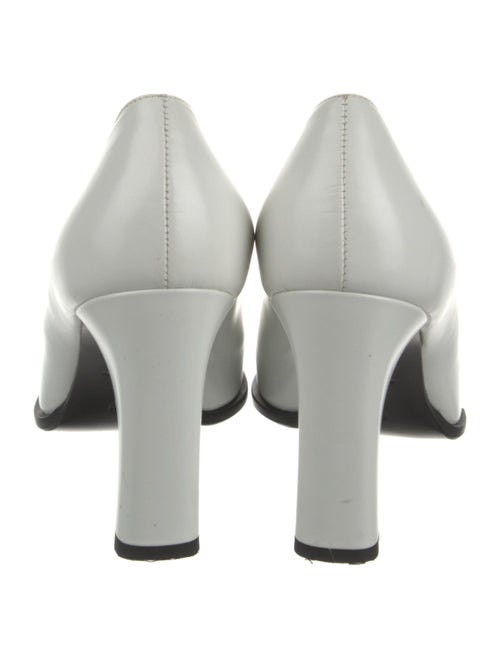 The Row Olivia Leather Pumps