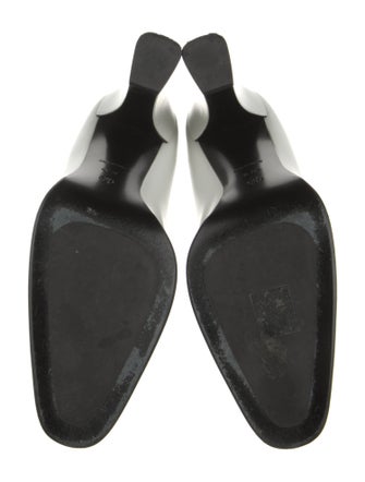 The Row Olivia Leather Pumps