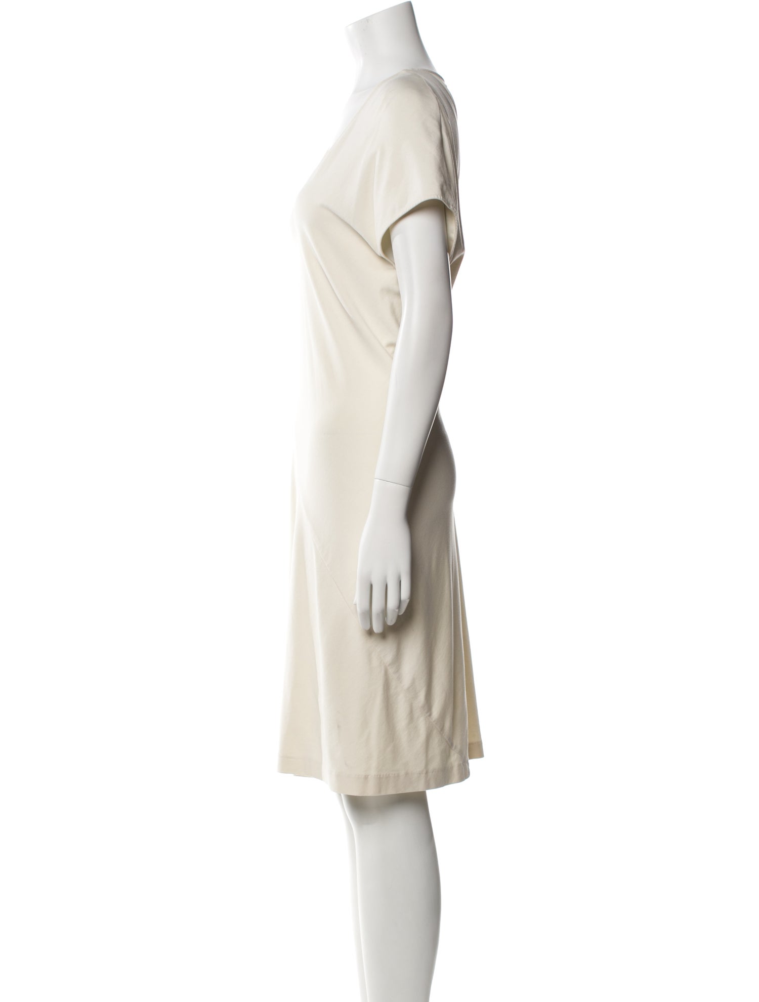 The Row V-Neck Mini Dress