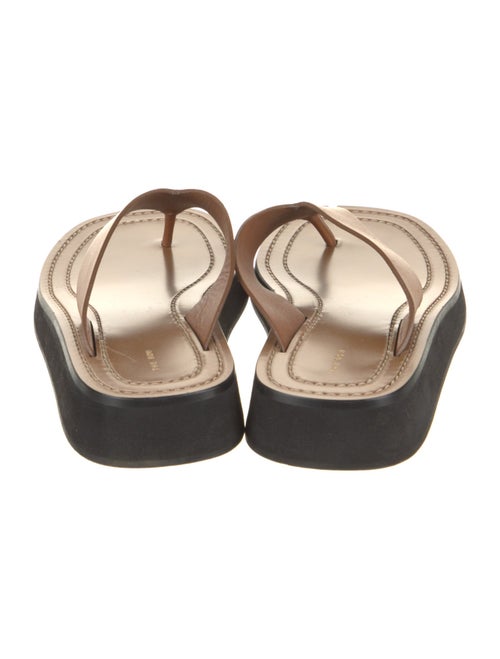 The Row Ginza Leather Slides