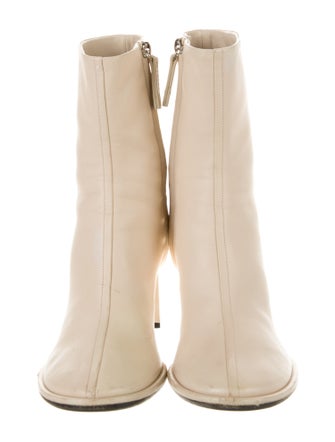 The Row Teatime Leather Sock Boots