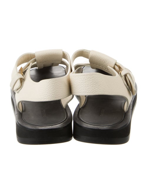 The Row Fisherman Leather Slides